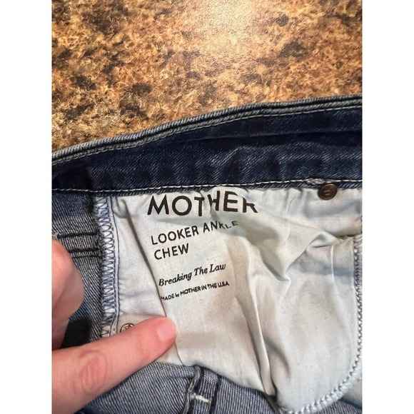 Mother ankle looker chew breaking the law jeans - Picture 5 of 6